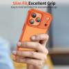 Tech-Protect MagMat hoesje voor Apple iPhone 17 Pro, mat kosmisch oranje