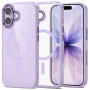 Tech-Protect MagMat MagSafe hoesje voor Apple iPhone 17, lavendel/transparant