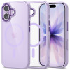Tech-Protect MagMat MagSafe hoesje voor Apple iPhone 17, lavendel/transparant