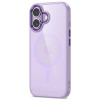 Tech-Protect MagMat MagSafe hoesje voor Apple iPhone 17, lavendel/transparant