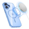 Tech-Protect MagMat MagSafe hoesje voor Apple iPhone 17, mistblauw/transparant
