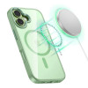 Tech-Protect MagMat MagSafe hoesje voor Apple iPhone 17, saliegroen/transparant