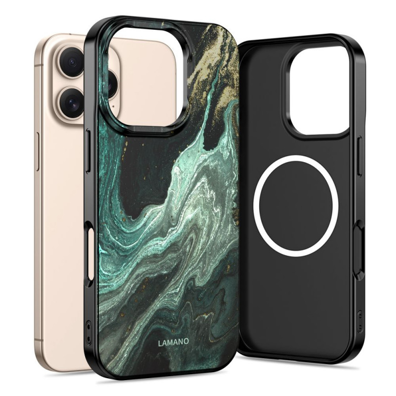 Tech-Protect Lamano MagSafe hoesje voor Apple iPhone 16 Pro Max, Verde Aura