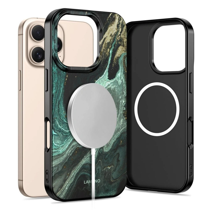 Tech-Protect Lamano MagSafe hoesje voor Apple iPhone 16 Pro Max, Verde Aura