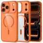 Tech-Protect MagMat MagSafe hoesje voor Apple iPhone 17 Pro, kosmisch oranje/transparant, THP4752