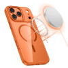 Tech-Protect MagMat MagSafe hoesje voor Apple iPhone 17 Pro Max, kosmisch oranje/transparant