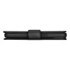 iCarer Oil Wax Wallet Case 2in1 leren klaphoesje voor iPhone 14 Plus, Anti-RFID, zwart (WMI14220723-BK)