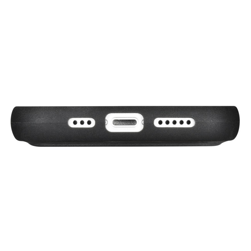 iCarer Oil Wax Wallet Case 2in1 leren klaphoesje voor iPhone 14 Plus, Anti-RFID, zwart (WMI14220723-BK)