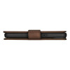 iCarer Oil Wax Wallet Case 2in1 leren klaphoesje voor iPhone 14 Plus, Anti-RFID, bruin (WMI14220723-BN)