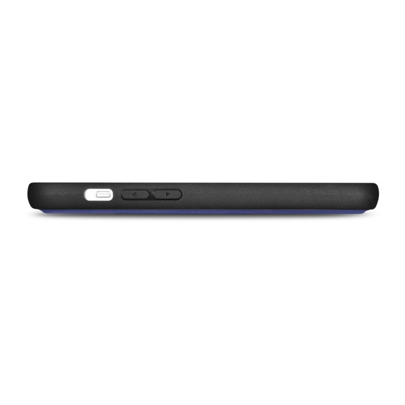 iCarer Wallet Case 2in1 leren klaphoesje voor iPhone 14 Plus, Anti-RFID, lichtpaars (WMI14220727-LP)