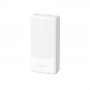 Dudao K10 10000 mAh powerbank, 2 x USB-A, 2,4 A, wit