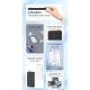Dudao K10 10000 mAh powerbank, 2 x USB-A, 2,4 A, wit