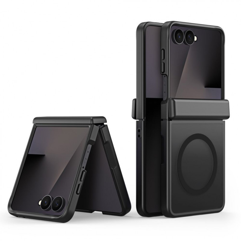 Dux Ducis Yind hybride hoesje voor Samsung Galaxy Z Flip8, MagSafe, zwart