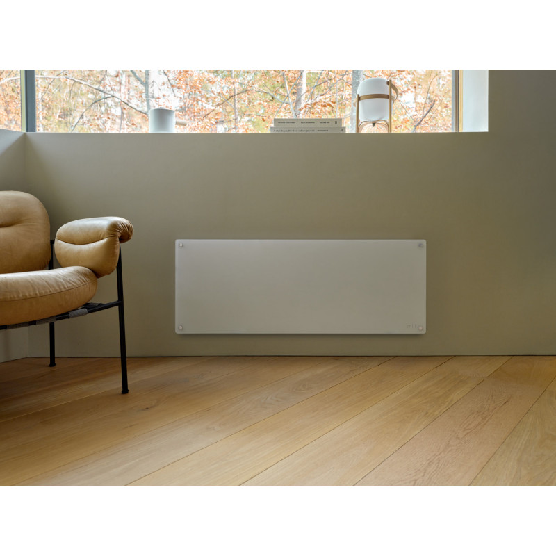 Mill Glass Smart WiFi paneelverwarming Gen. 4 GL1300WIFI4, 1300 W, wit