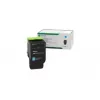 Lexmark 79L0H20 originele tonercartridge voor CX833 / XC8355 / XC9535, cyaan, 46,9K