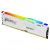 Kingston FURY Beast 16 GB DDR5-5600 CL40 DIMM-geheugenmodule, RGB, wit, KF556C40BWA-16