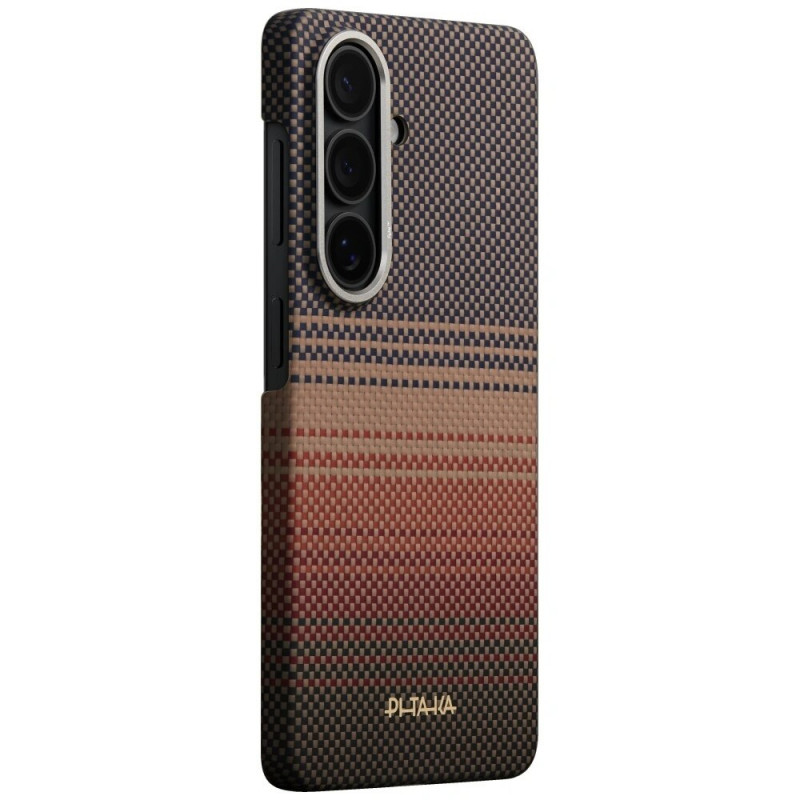 PITAKA Edge Case MagSafe hoesje voor Samsung Galaxy S26+, zonsondergang