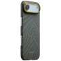 PITAKA Edge Case Breath of Veins hoesje voor Apple iPhone Air, dive green