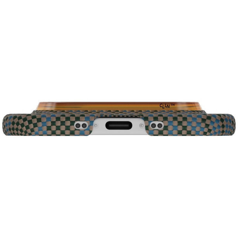 PITAKA Edge Case Breath of Veins hoesje voor Apple iPhone Air, dive green
