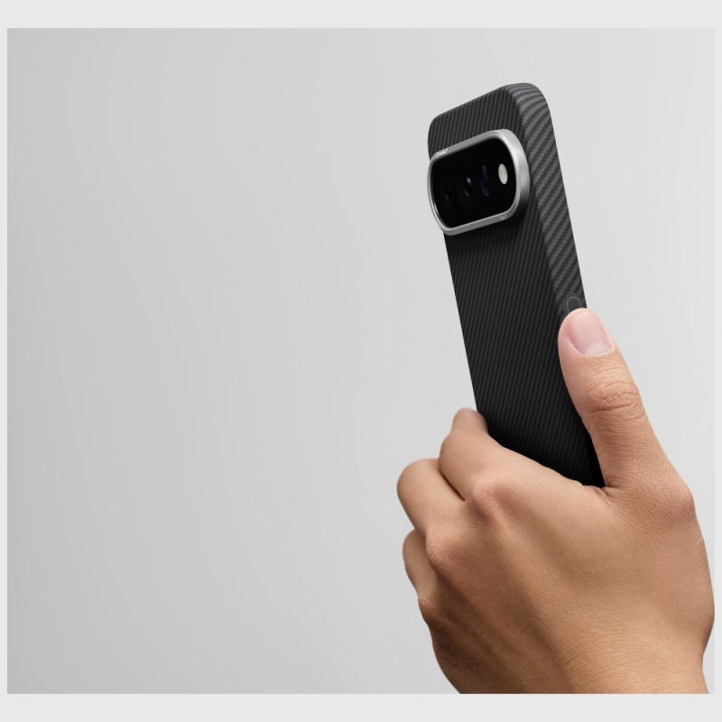PITAKA Edge Case hoesje voor Google Pixel 11 Pro, zwart-grijs