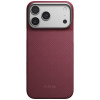 PITAKA Edge Case Argyle MagSafe hoesje voor Apple iPhone 18 Pro Max / 17 Pro Max, bordeauxrood