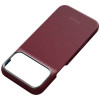 PITAKA Edge Case Argyle MagSafe hoesje voor Apple iPhone 18 Pro Max / 17 Pro Max, bordeauxrood