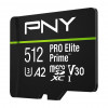 PNY PRO Elite Prime microSDXC-geheugenkaart 512 GB, UHS-I, Class 10, U3, V30, P-SDU512V32200PEP-GE