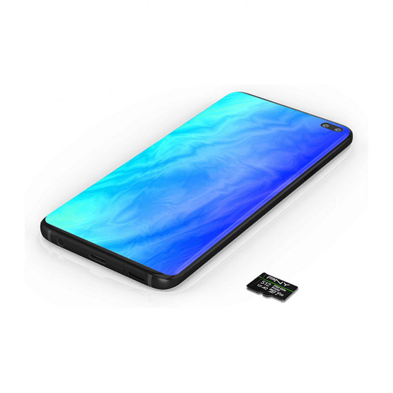 PNY PRO Elite Prime microSDXC-geheugenkaart 512 GB, UHS-I, Class 10, U3, V30, P-SDU512V32200PEP-GE