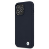 BMW BMHCP13XSILNA Apple iPhone 13 Pro Max hardcase Silicone Signature, marineblauw