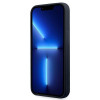 BMW BMHCP13XSILNA Apple iPhone 13 Pro Max hardcase Silicone Signature, marineblauw
