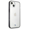 BMW BMHCP13SPCUMRBK Apple iPhone 13 mini hardcase Signature Collection, transparant