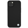 BMW BMHCP13SSILBK Apple iPhone 13 mini hardcase Silicone Signature, zwart