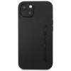 Mercedes-AMG AMHCP14SDOLBK Apple iPhone 14 hardcase Leather Hot Stamped, zwart