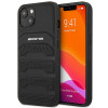 Mercedes-AMG AMHCP14MGSEBK Apple iPhone 14 Plus / 15 Plus hardcase, Leather Debossed Lines, zwart