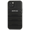 Mercedes-AMG AMHCP14MGSEBK Apple iPhone 14 Plus / 15 Plus hardcase, Leather Debossed Lines, zwart