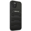 Mercedes-AMG AMHCP14MGSEBK Apple iPhone 14 Plus / 15 Plus hardcase, Leather Debossed Lines, zwart
