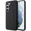 Mercedes-AMG AMHCS23SBLSCA Carbon Stripe & Embossed hardcase voor Samsung Galaxy S23 (S911), zwart