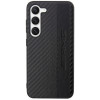 Mercedes-AMG AMHCS23SBLSCA Carbon Stripe & Embossed hardcase voor Samsung Galaxy S23 (S911), zwart