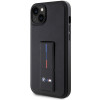 BMW Grip Stand Hot Stamp hoesje voor Apple iPhone 14 / 15 / 13, zwart