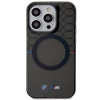 BMW BMHMP14LHGPK Pattern MagSafe hardcase voor Apple iPhone 14 Pro, grijs
