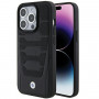 BMW BMHCP15X22RPSK Leather Seats Pattern hardcase voor Apple iPhone 15 Pro Max, zwart