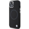 BMW BMHMP15SSILBK2 Signature Liquid Silicone MagSafe-hoesje voor Apple iPhone 15, zwart