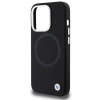 BMW BMHMP15LSILBK2 Signature Liquid Silicone MagSafe-hoesje voor Apple iPhone 15 Pro, zwart