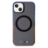 BMW BMHMP15MHTGE Gradient Bumper MagSafe hardcase voor Apple iPhone 15 Plus / 14 Plus, grijs