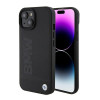 BMW BMHMP15SSLLBK Signature Logo Imprint MagSafe hardcase voor Apple iPhone 15, zwart