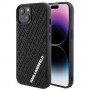 Karl Lagerfeld KLHCP15S3DMKRLK 3D Rubber Multi Logo hardcase voor Apple iPhone 15, zwart
