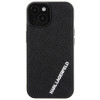 Karl Lagerfeld KLHCP15S3DMKRLK 3D Rubber Multi Logo hardcase voor Apple iPhone 15, zwart