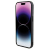 Karl Lagerfeld KLHCP15S3DMKRLK 3D Rubber Multi Logo hardcase voor Apple iPhone 15, zwart