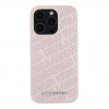 Karl Lagerfeld KLHCP15XPQKPMP Quilted K Pattern-hardcase voor Apple iPhone 15 Pro Max, roze