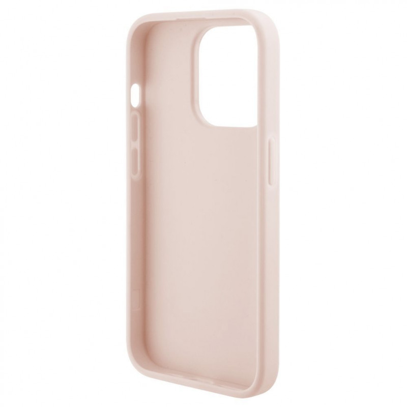 Karl Lagerfeld KLHCP15XPQKPMP Quilted K Pattern-hardcase voor Apple iPhone 15 Pro Max, roze